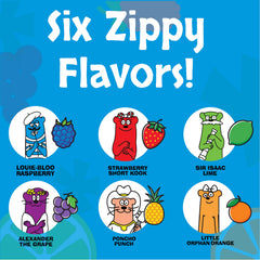 Otter Pops primer plano textura congelada que resalta jugo real