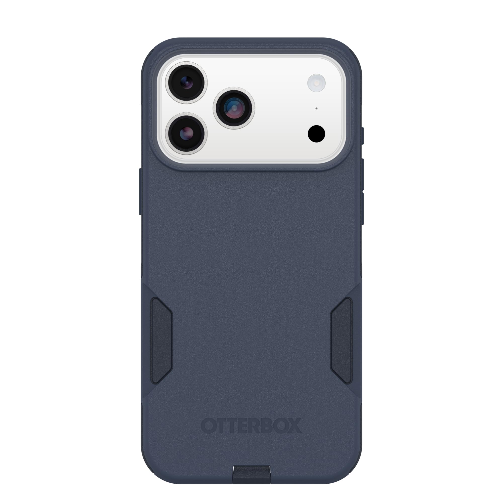 OtterBox Commuter Series frontal azul mostrando protección y estilo