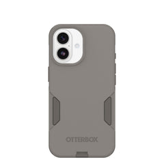 OtterBox vista frontal de la funda gris con ajuste perfecto y protección