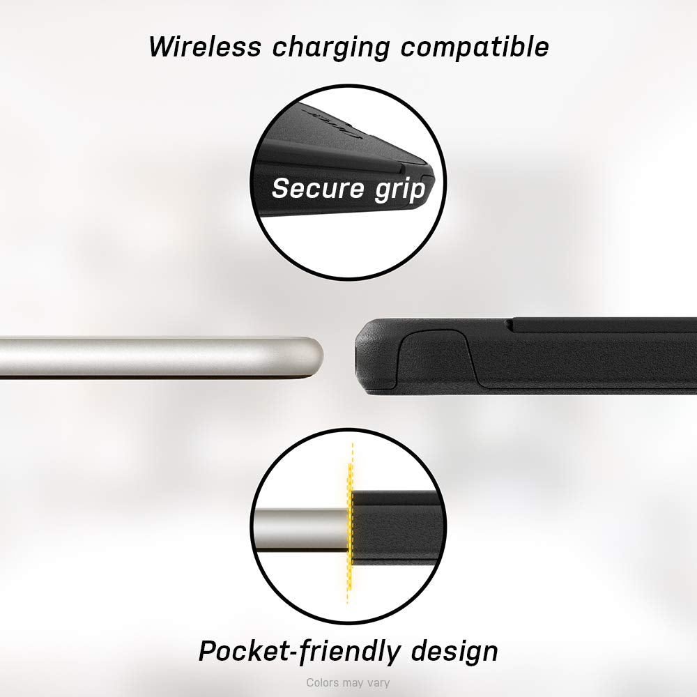 OtterBox funda deslizándose dentro de un bolsillo fácilmente