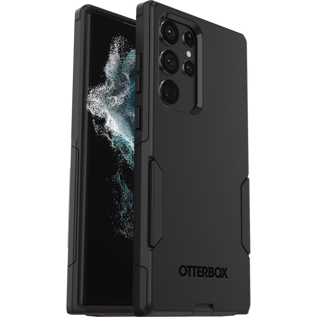 OtterBox vista frontal mostrando ajuste preciso y protección completa