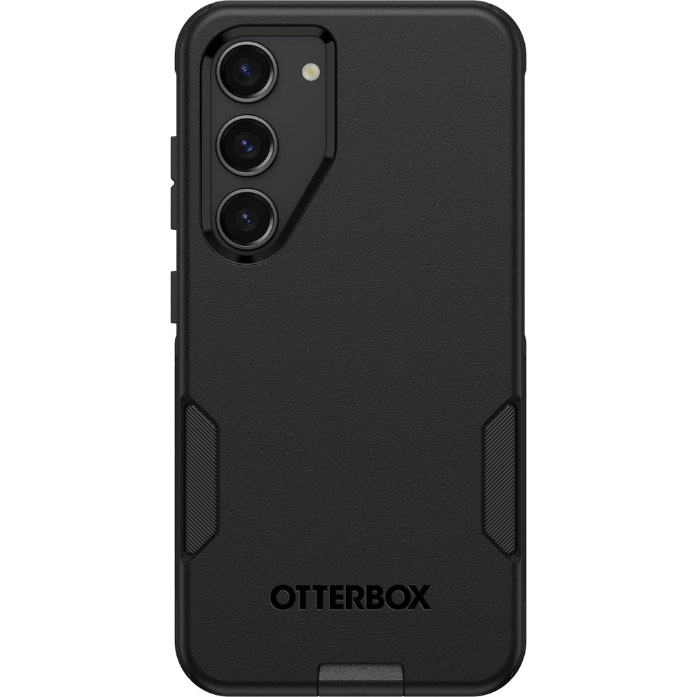 OtterBox vista lateral con botones cubiertos y respuesta táctil segura