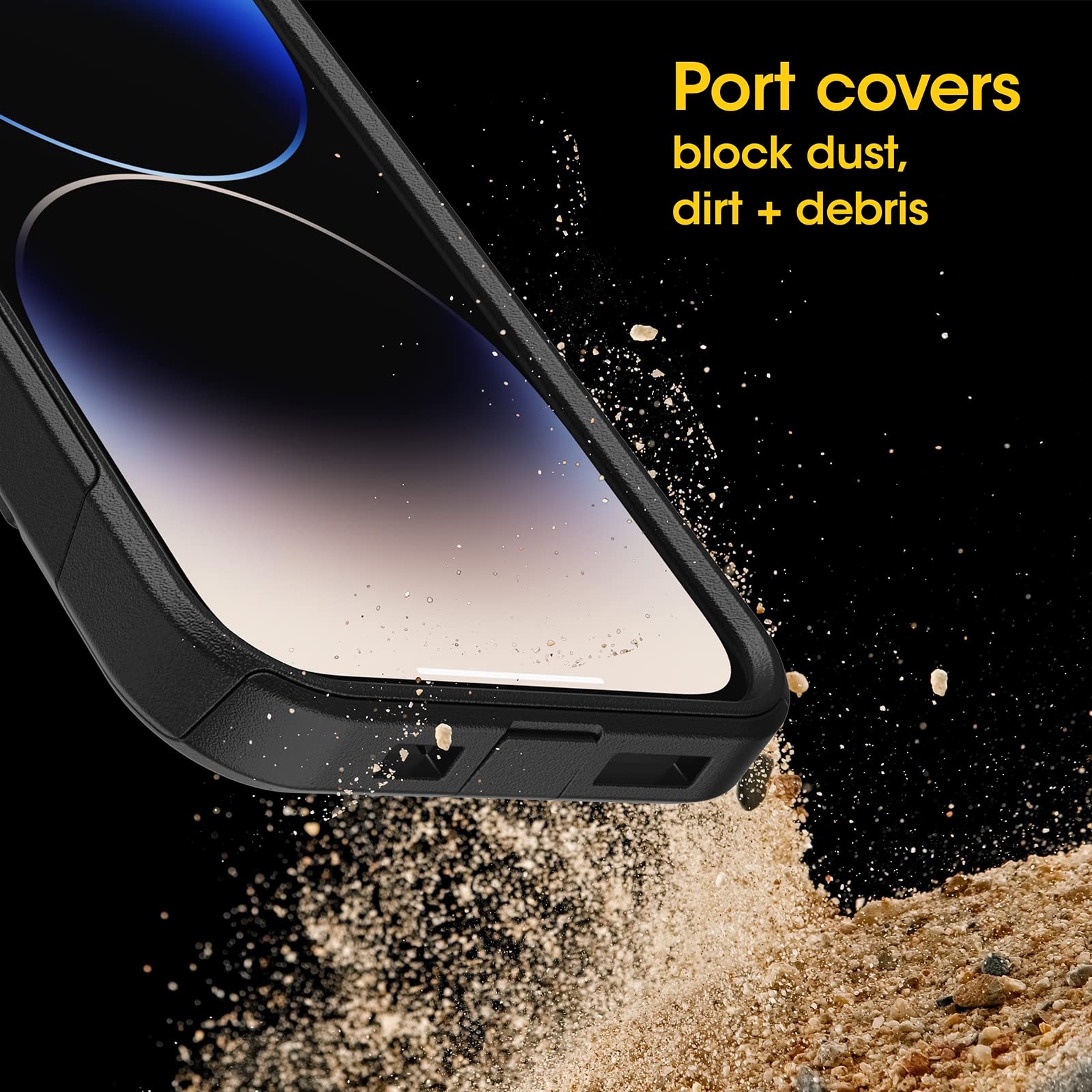 OtterBox en uso urbano muestra protección durante desplazamientos