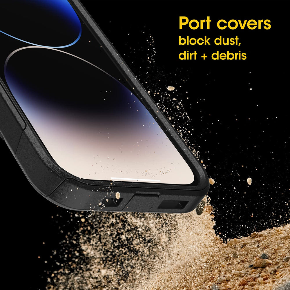 OtterBox en uso urbano muestra protección durante desplazamientos
