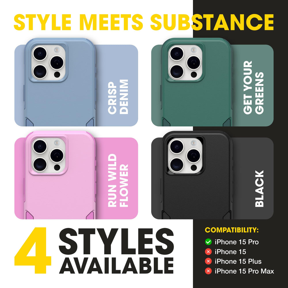 OtterBox persona usando teléfono mostrando manejo práctico y seguro