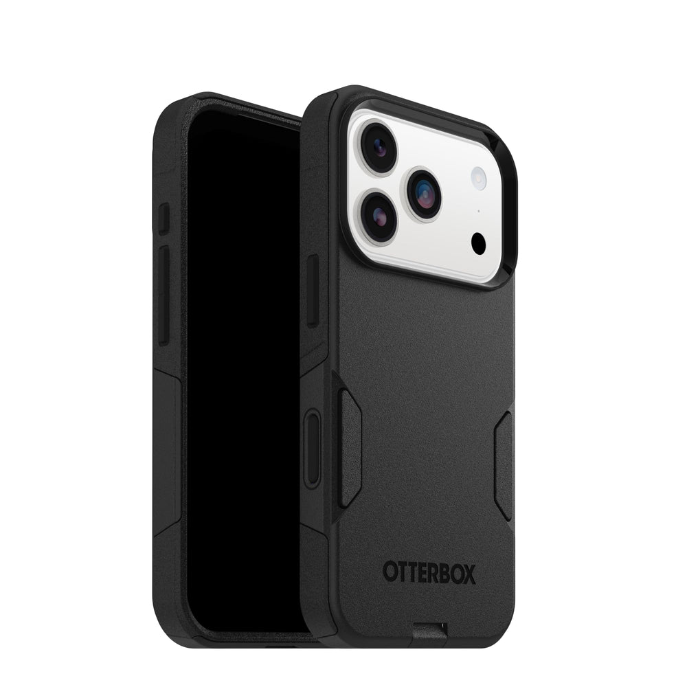OtterBox primer plano de textura lateral para mejor agarre y seguridad