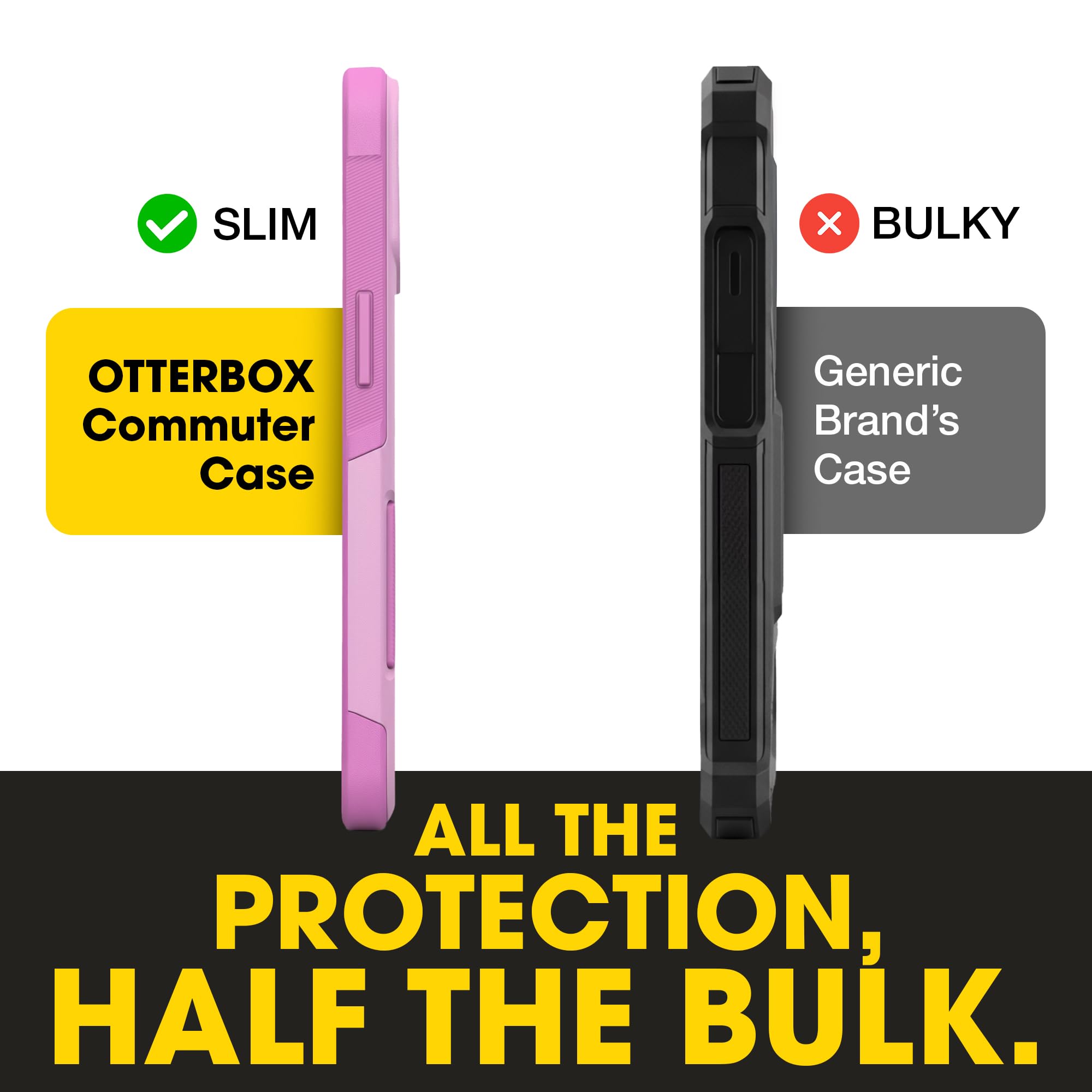 OtterBox en uso en transporte urbano para protección diaria
