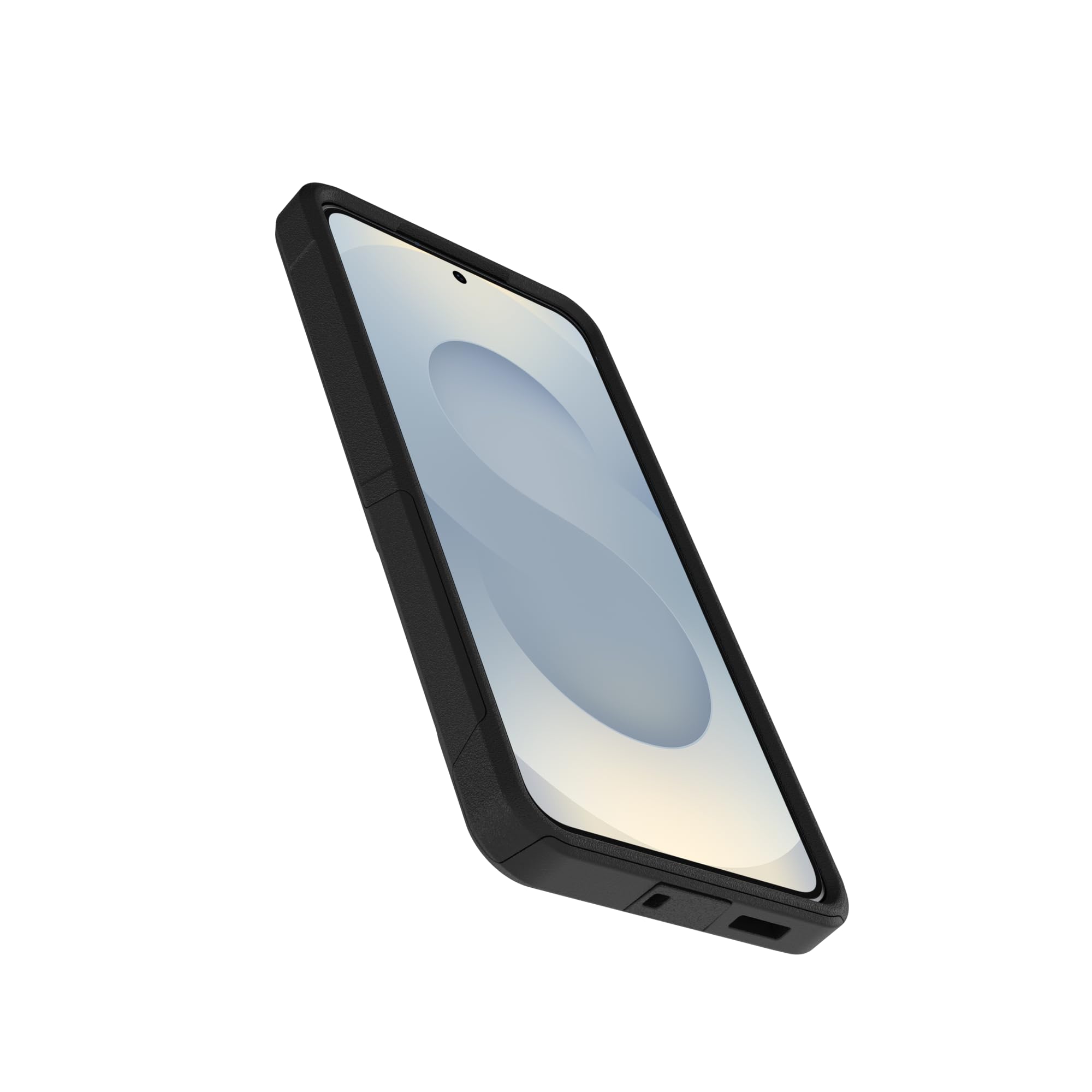 OtterBox comparación de tamaño junto a objetos para escala y portabilidad