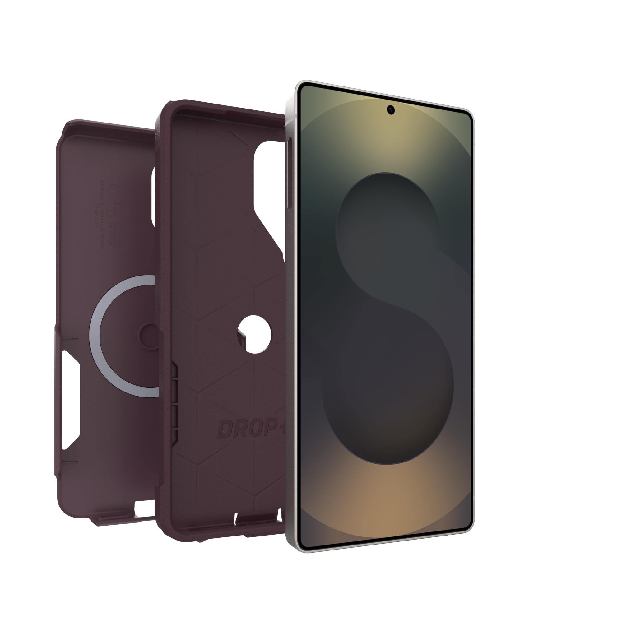 OtterBox funda dentro de un bolsillo demostrando su perfil delgado