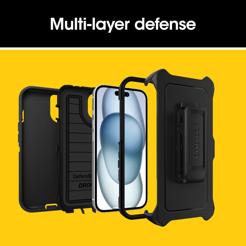 OtterBox teléfono cargándose inalámbricamente sin quitar la funda