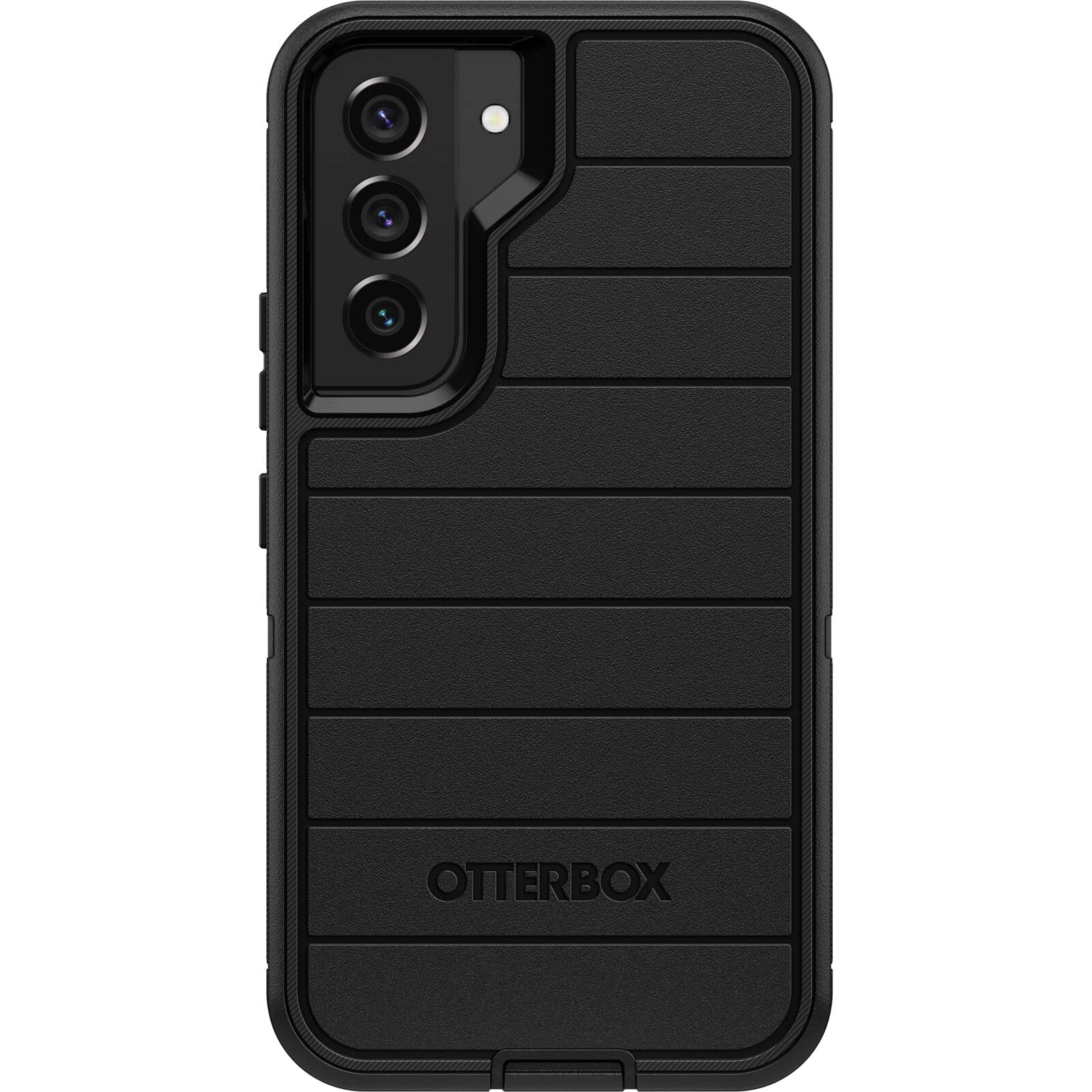 OtterBox Defender Series frontal en Fort Blue mostrando ajuste perfecto y protección