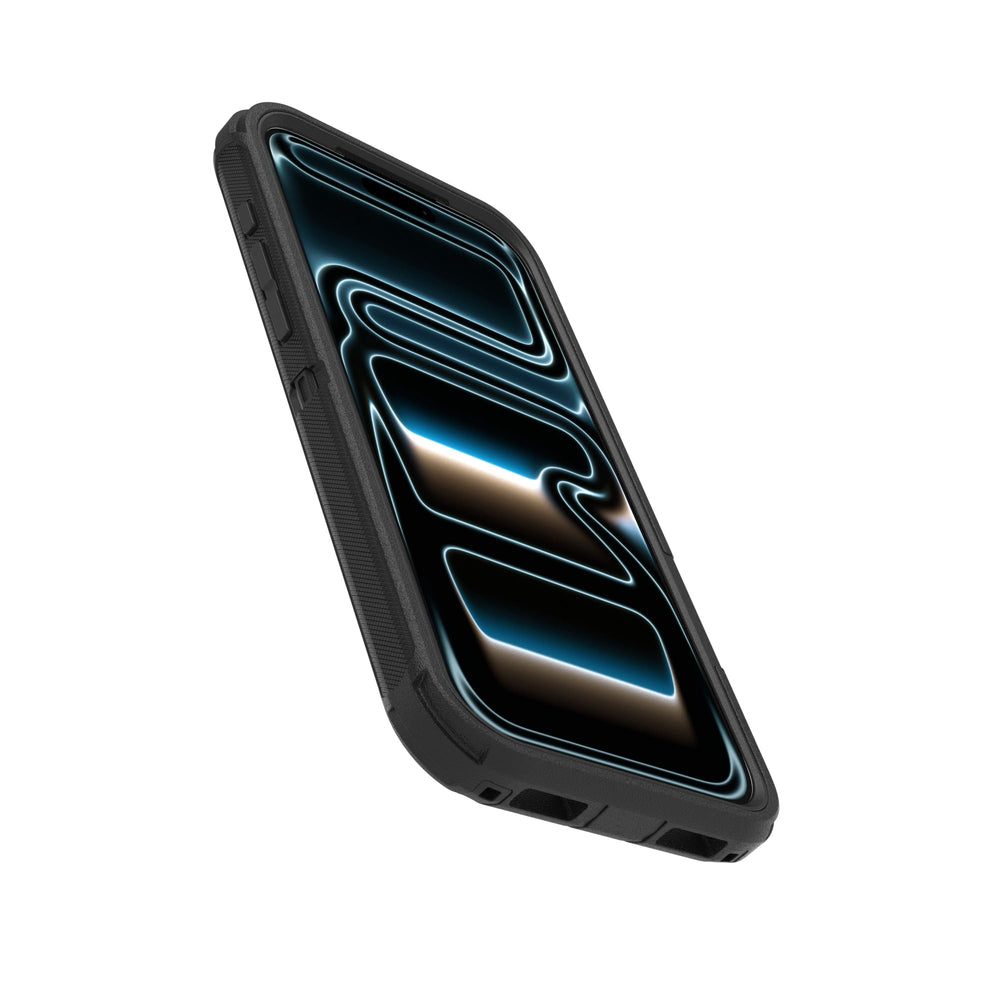 OtterBox comparación de tamaño en mano para evaluar portabilidad