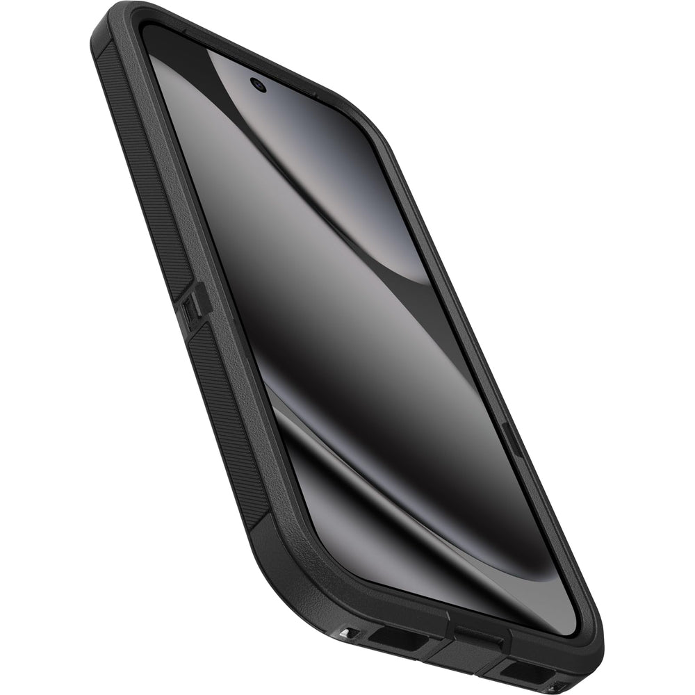 OtterBox detalle de cámara y bordes elevados para proteger lentes