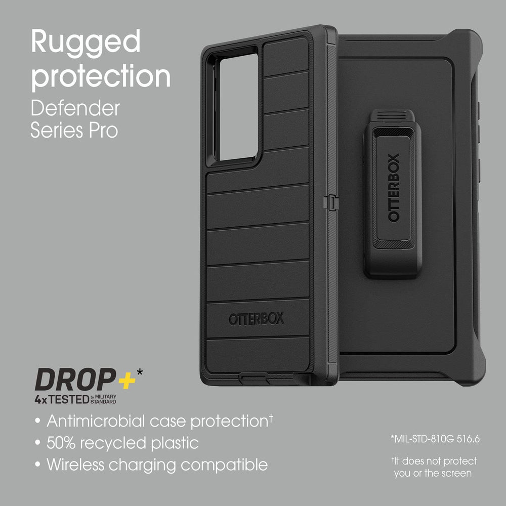 OtterBox empaque no retail que incluye funda y holster listos para uso