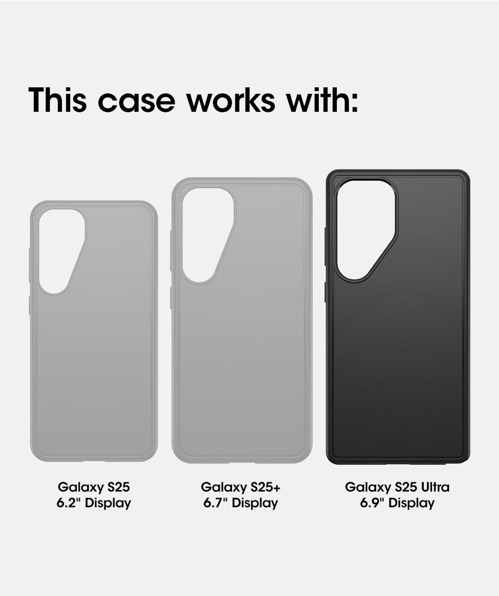 OtterBox primer plano textura de goma para mejor agarre y absorción