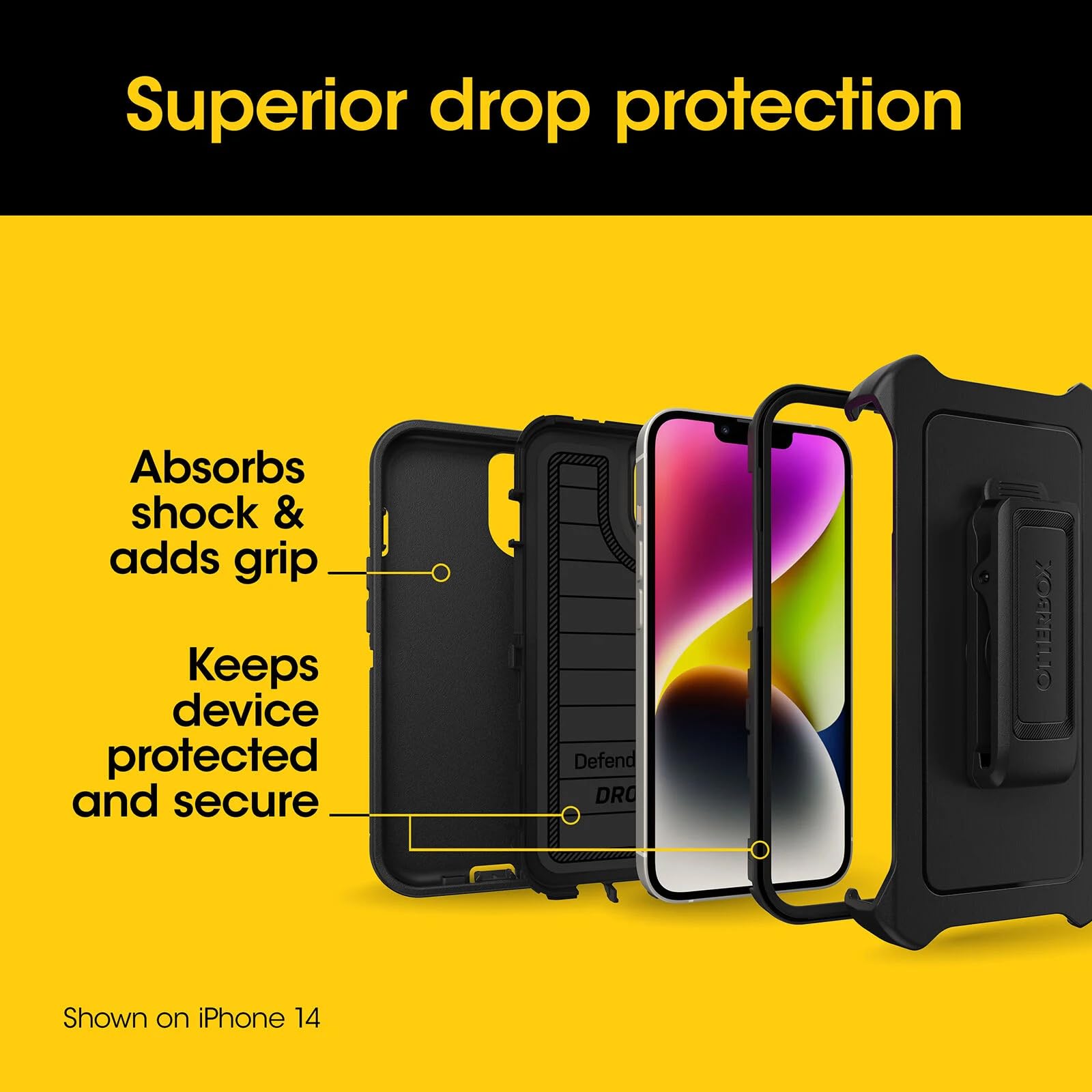 OtterBox uso urbano: funda resistente para actividades exteriores y trabajo