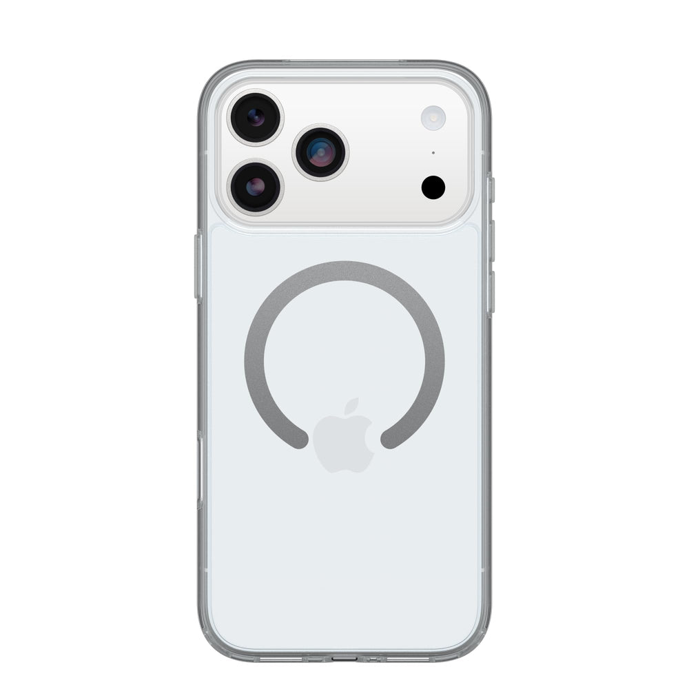 OtterBox vista frontal de funda Symmetry para mostrar teléfono y protección