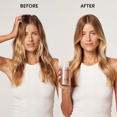 OUAI champú detox textura en espuma limpieza profunda visible