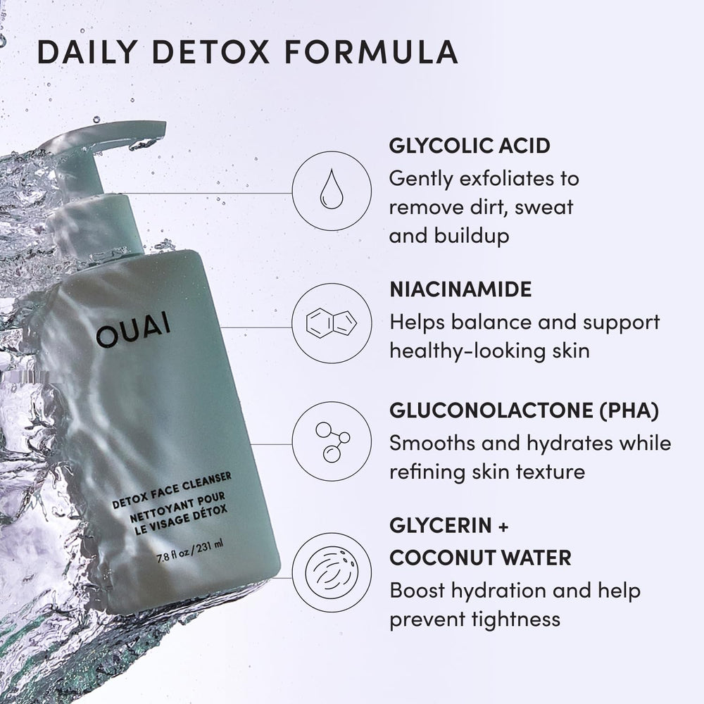 OUAI limpiador en ducha tras entrenamiento refresca y limpia sudor
