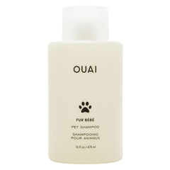 OUAI botella frontal mostrando diseño y tamaño práctico