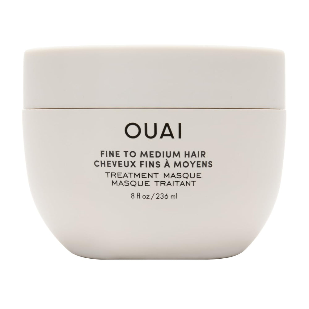 OUAI mascarilla frontal del envase mostrando diseño y tamaño para fácil identificación