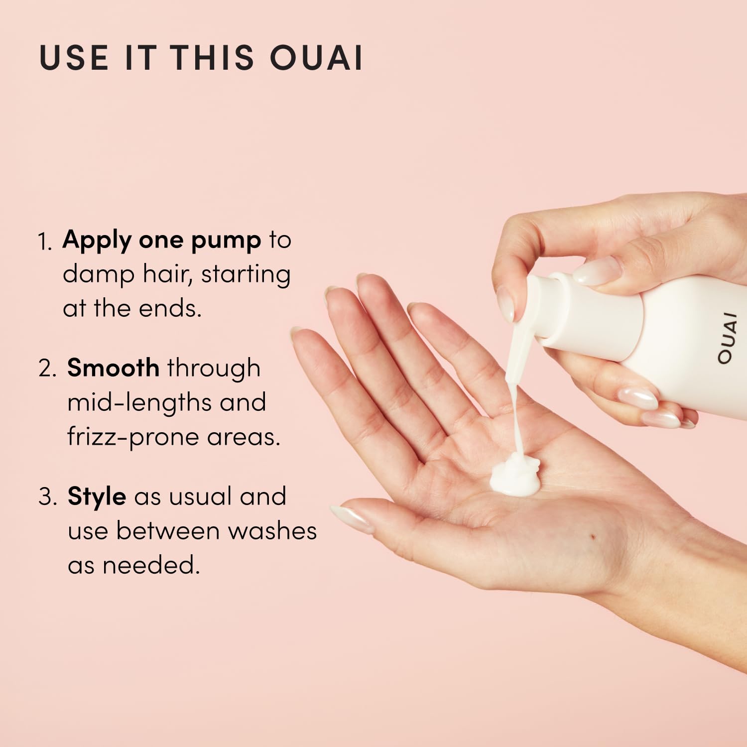 OUAI comparativa de tamaño 6 oz junto a objetos cotidianos para escala