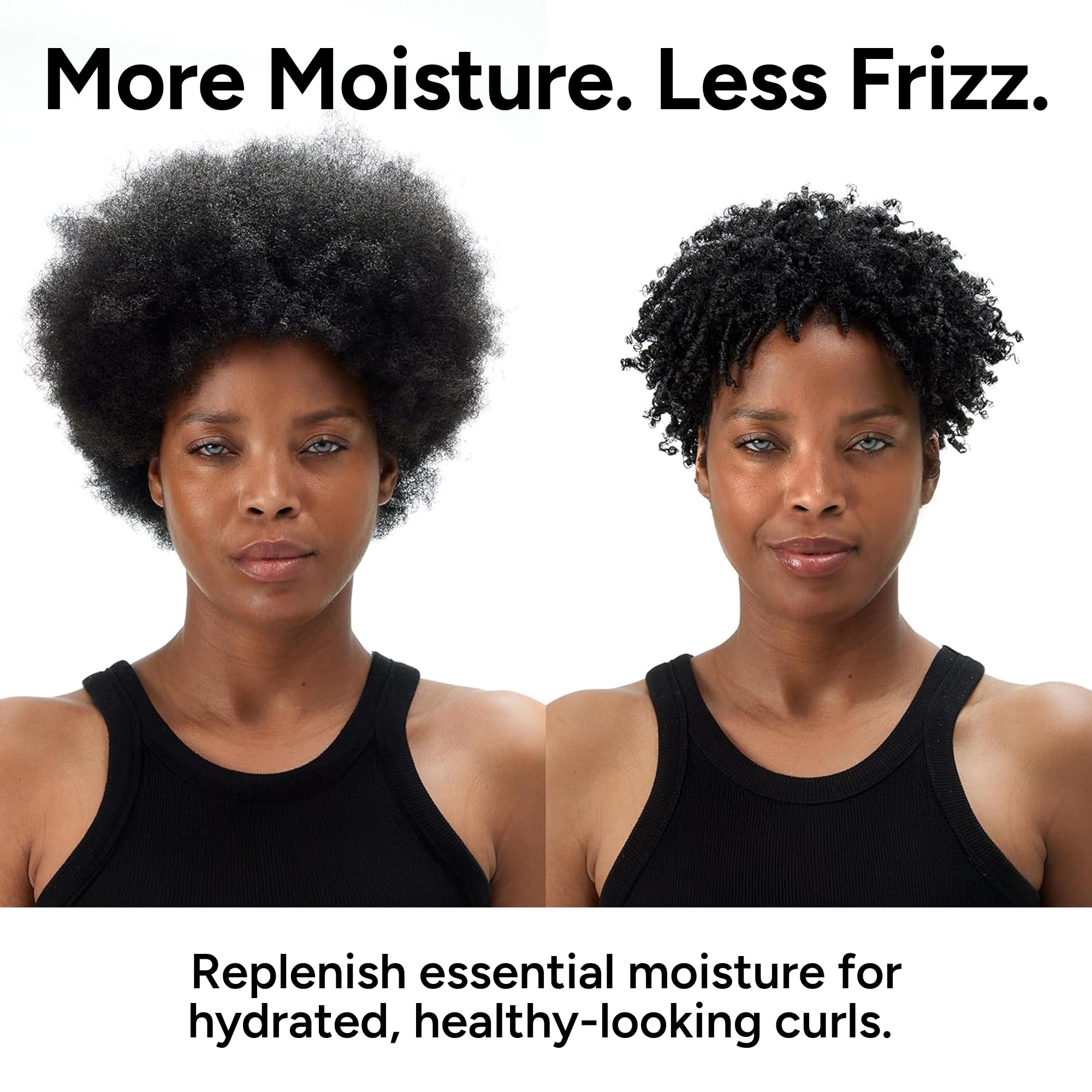 Ouidad aplicación en mano sobre cabello húmedo para preparar rizos