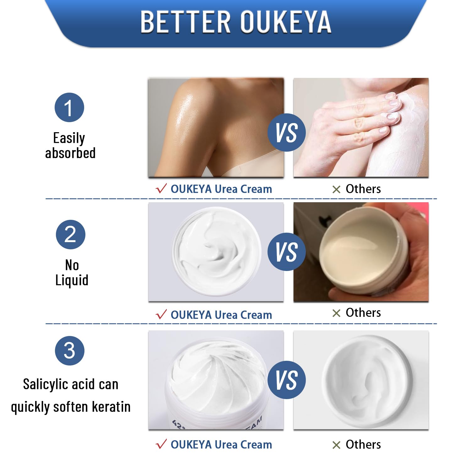 OUKEYA tubo junto a una regla para comparar tamaño y cantidad