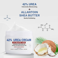 OUKEYA textura cremosa en primer plano, absorción rápida y no grasa