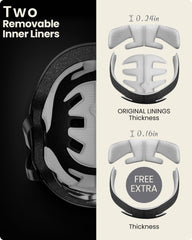 OutdoorMaster casco visión de ventilación superior para mayor frescura