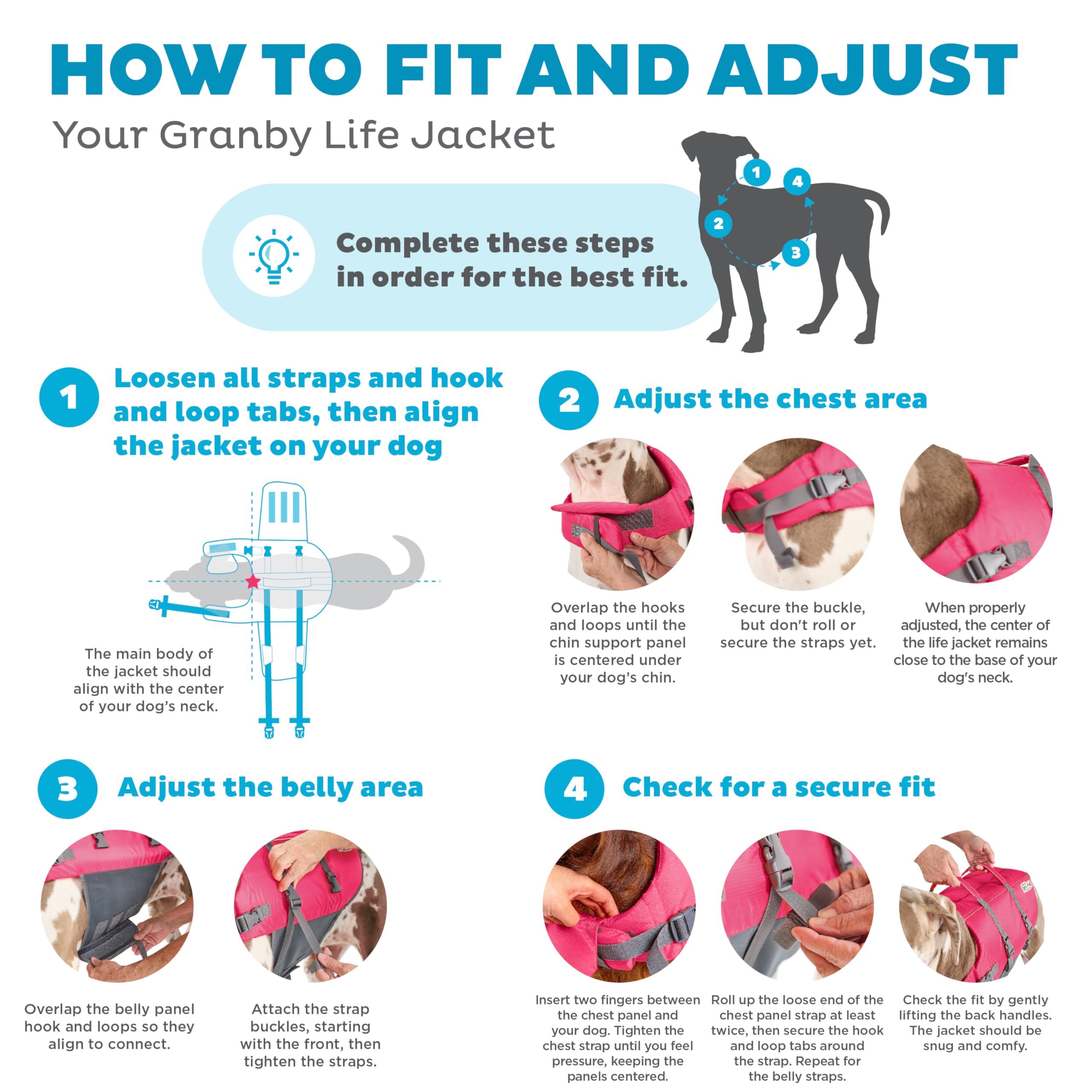 Outward Hound asa de rescate y hebilla para levantar al perro con seguridad