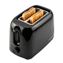 OVENTE vista frontal de la tostadora TP2210B con diseño compacto y elegante