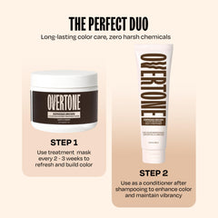 oVertone ingredientes naturales como manteca de karité y aceites nutritivos