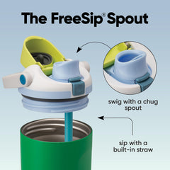 Owala boquilla FreeSip 2 en 1 detalle que facilita sorber o tragar