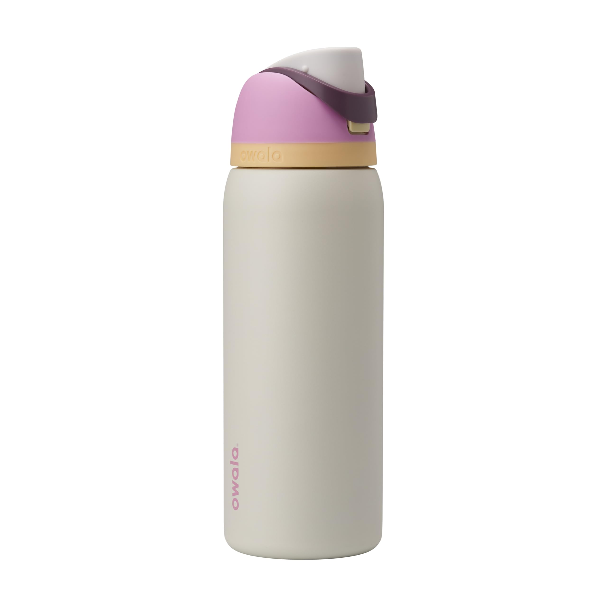 Owala FreeSip frente mostrando diseño y colores vibrantes para hidratación diaria