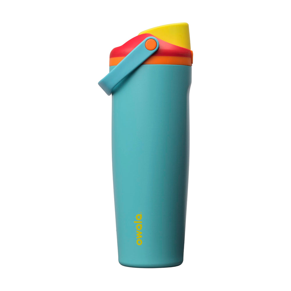 Owala FreeSip Sway vista frontal mostrando color Summer Sweetness y capacidad