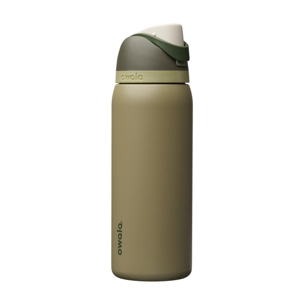 Owala FreeSip 32 oz Off Road vista frontal mostrando diseño y capacidad