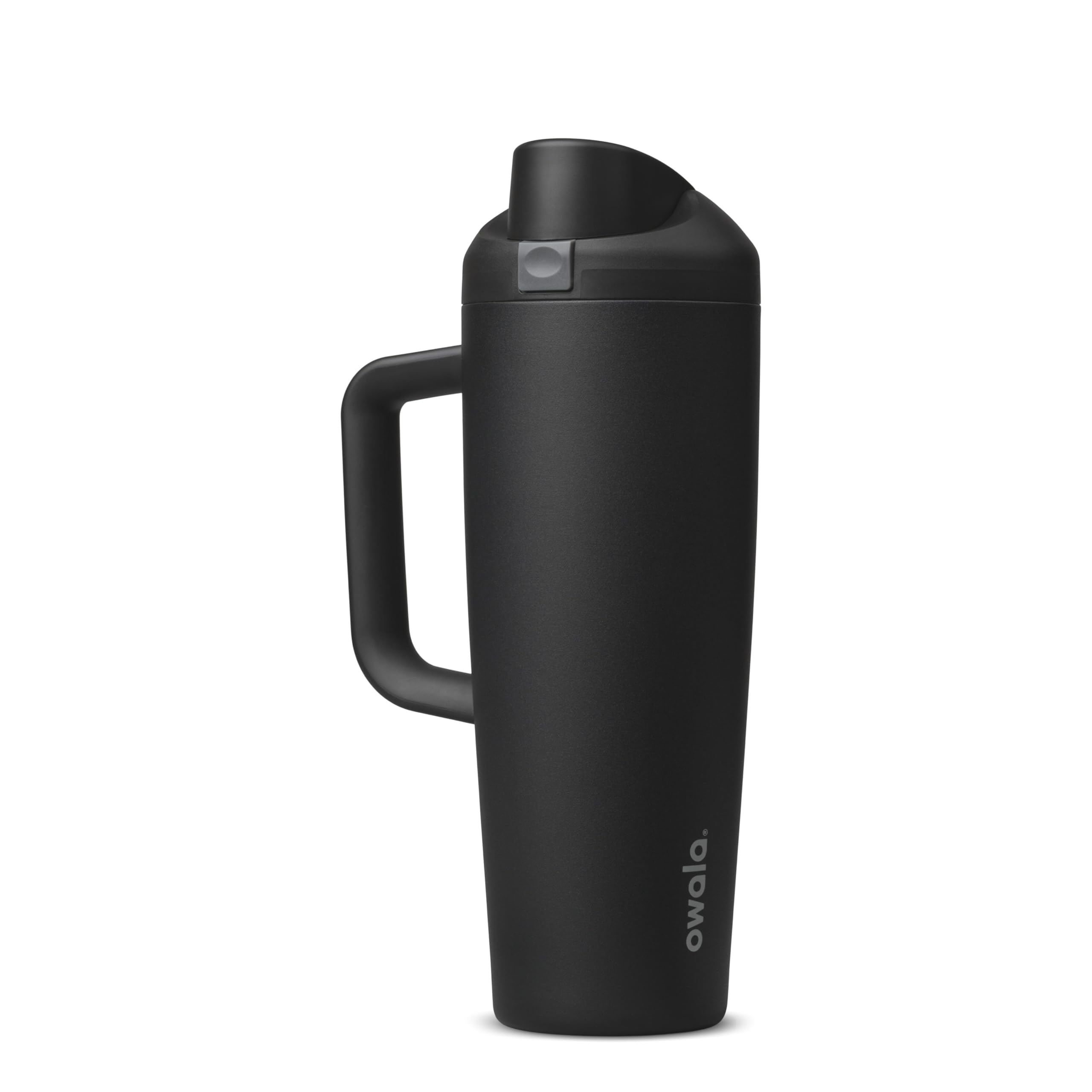 Owala FreeSip 30 oz frontal mostrando diseño y capacidad