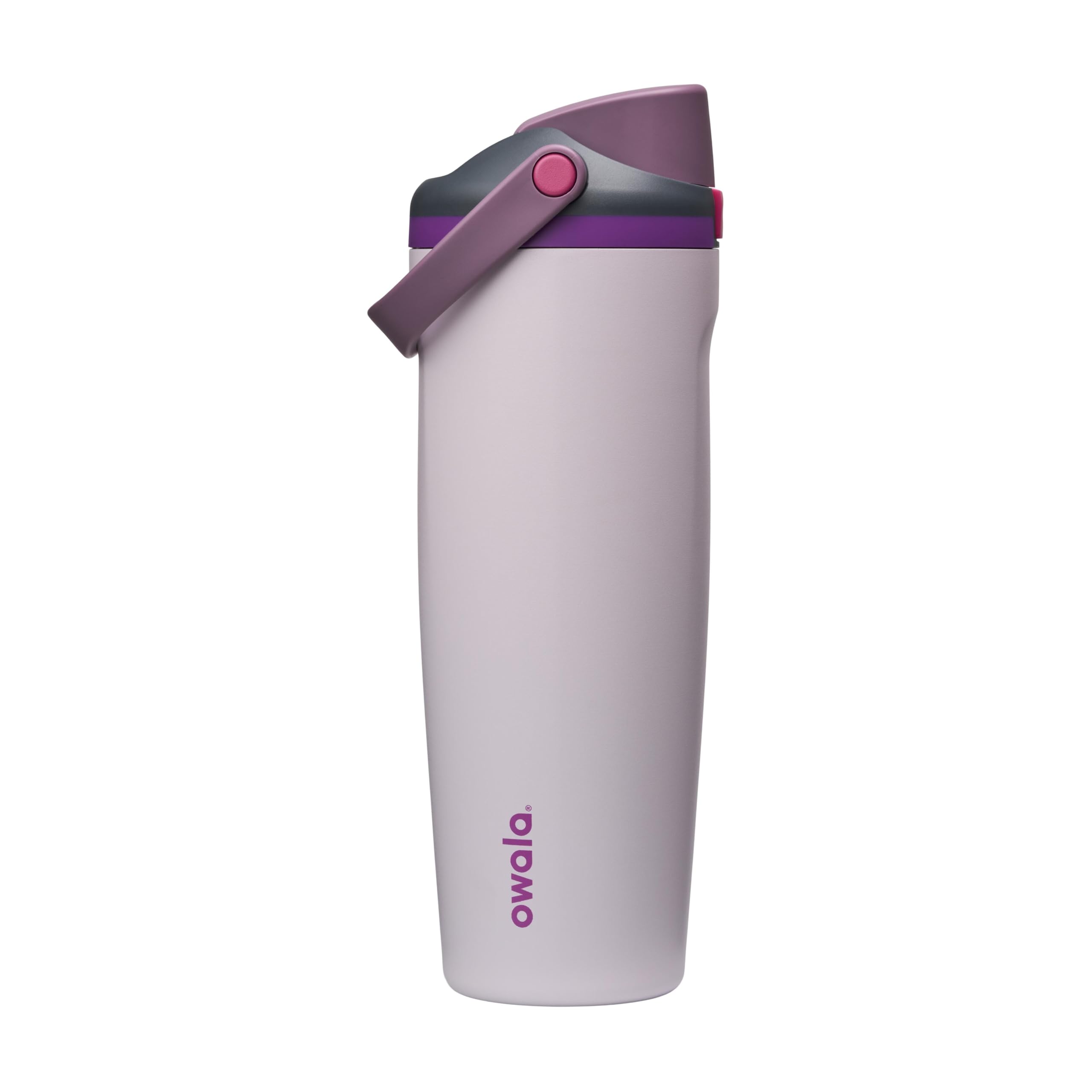 Owala FreeSip Sway frontal mostrando color Dreamy Field y diseño práctico