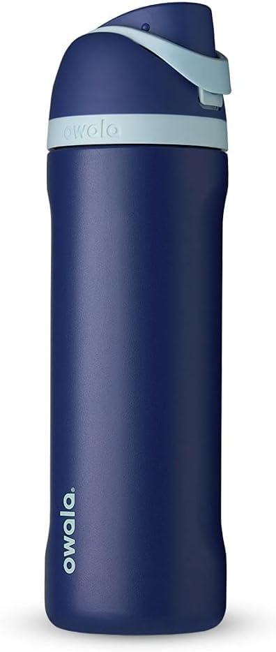 Owala Ravenclaw vista frontal con logo y colores de la casa, estilo coleccionable