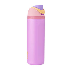 Owala Rapunzel vista frontal de la botella con diseño Disney, ideal para niños