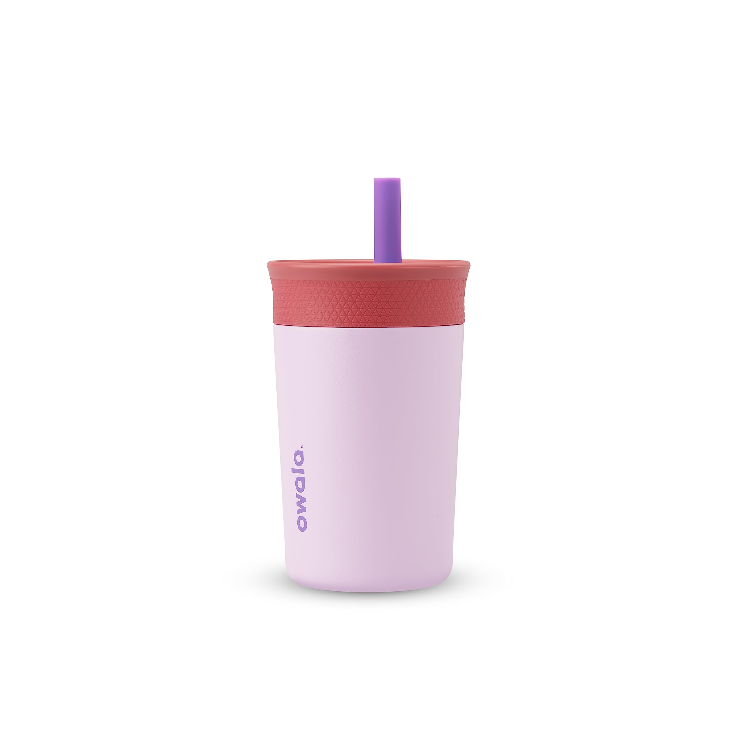 Owala Tumbler frente Lilac Rocket mostrando diseño y color atractivo