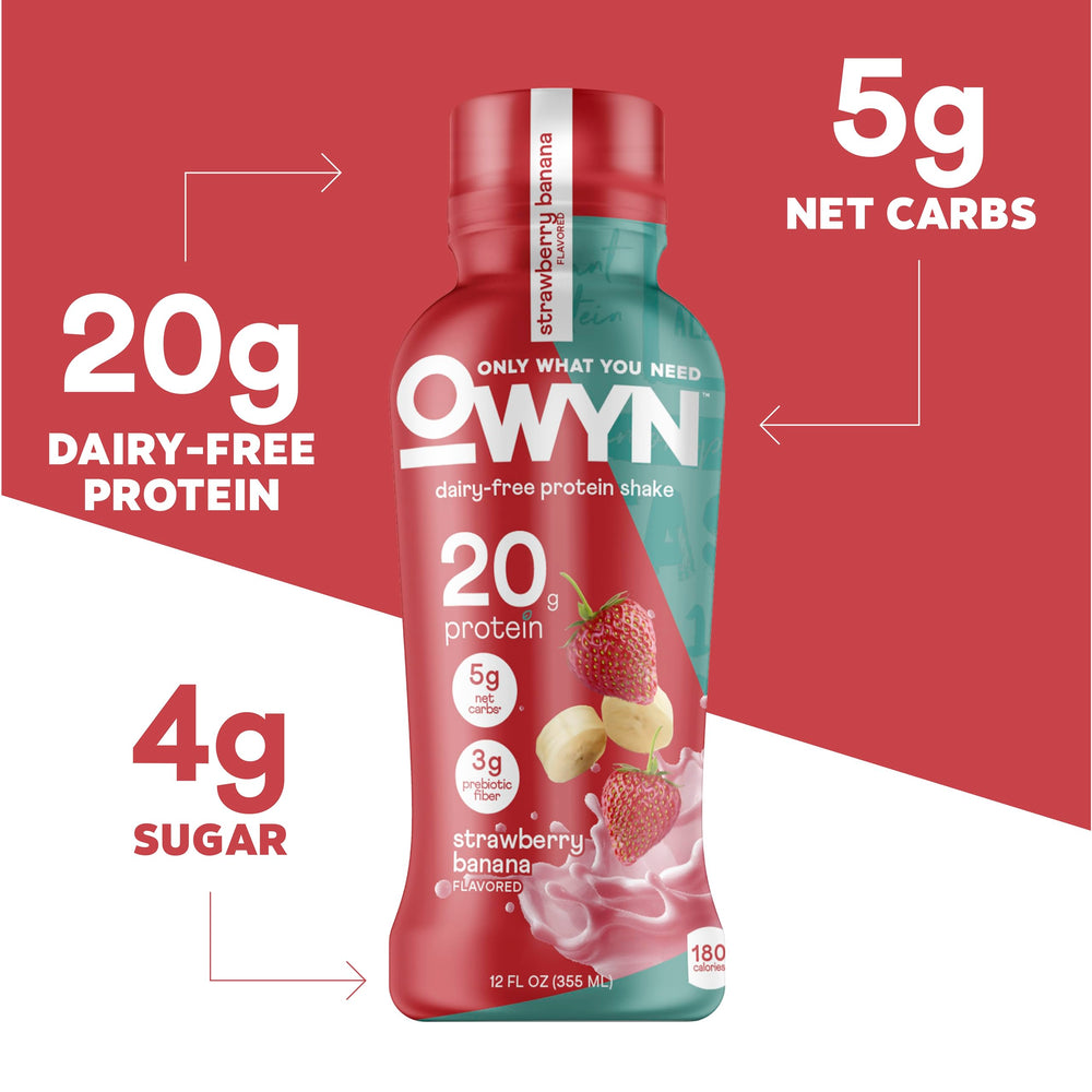 OWYN close-up de semillas y vegetales que ilustra ingredientes naturales
