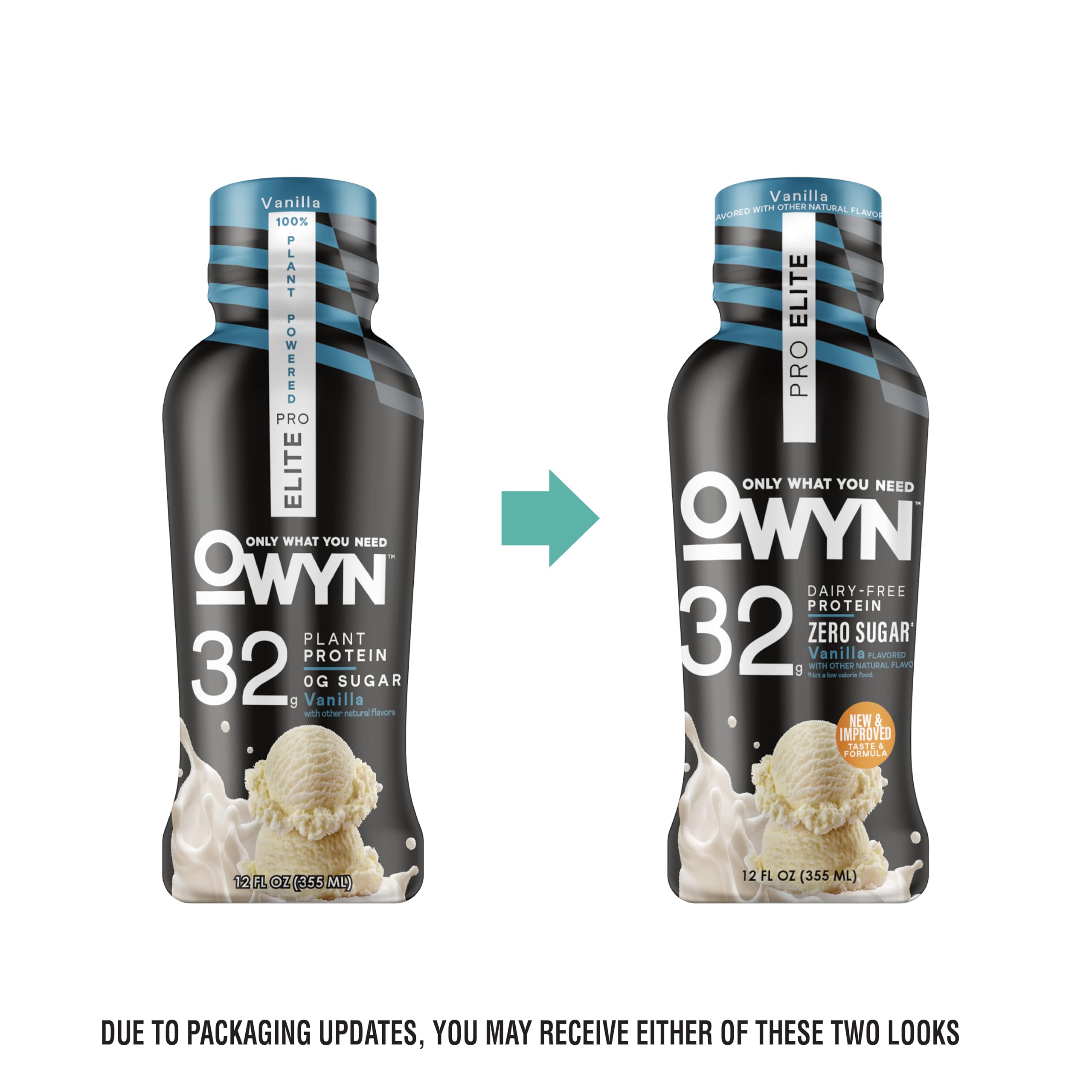 OWYN pack variado con sabores Chocolate Vainilla NoNutButterCup