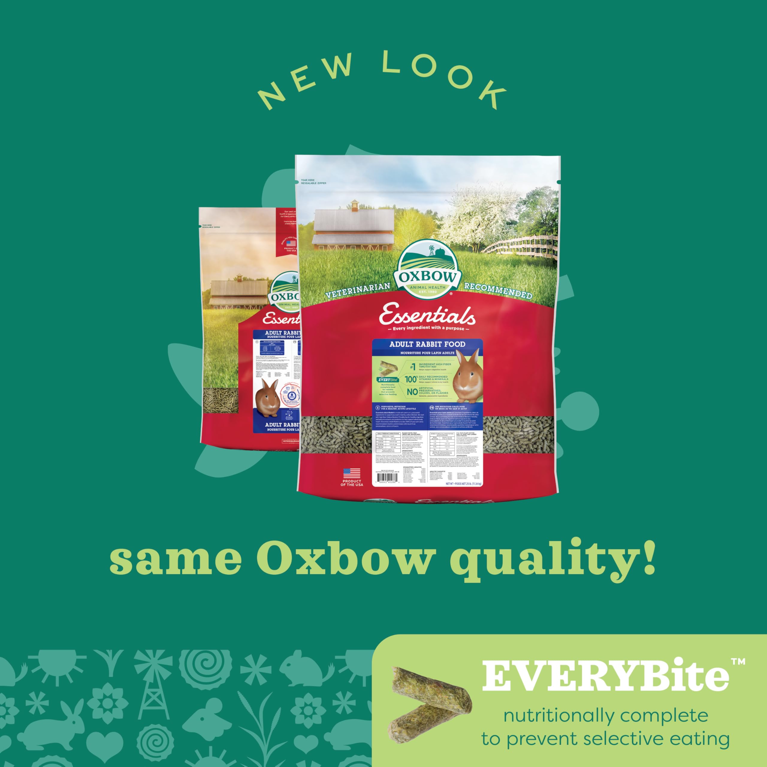 Oxbow bolsa abierta con cierre para conservación y frescura prolongada