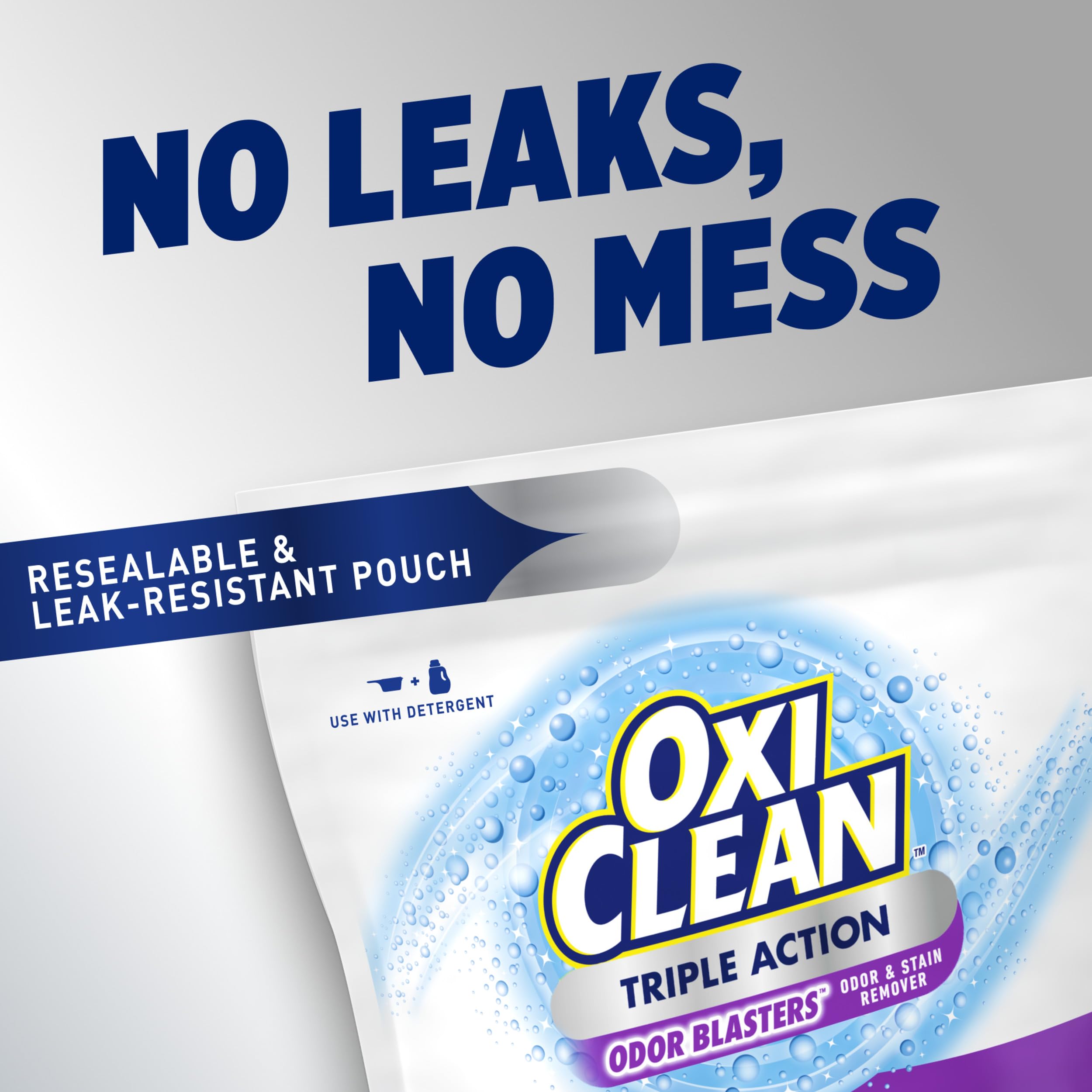 OxiClean comparación de tamaño 6.5 lb para entender la capacidad