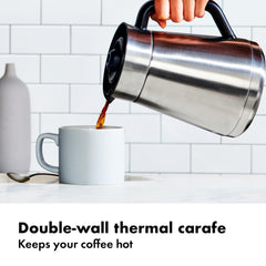 OXO Brew jarra térmica de doble pared, conserva temperatura por más tiempo