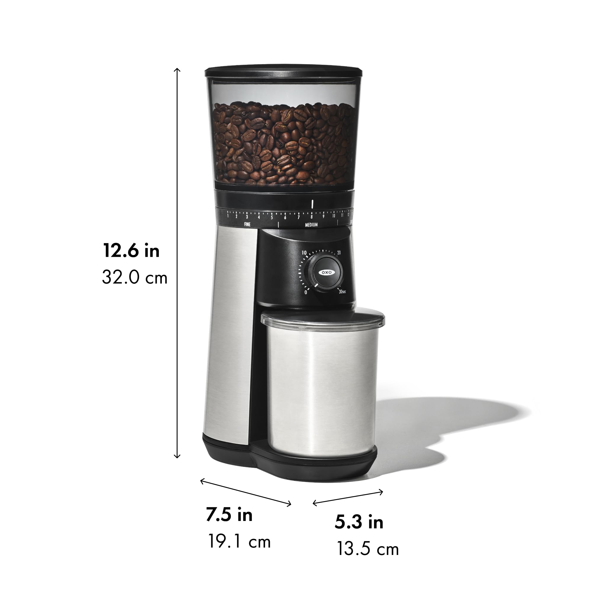 OXO Brew piezas removibles sobre la encimera para limpieza y mantenimiento fácil