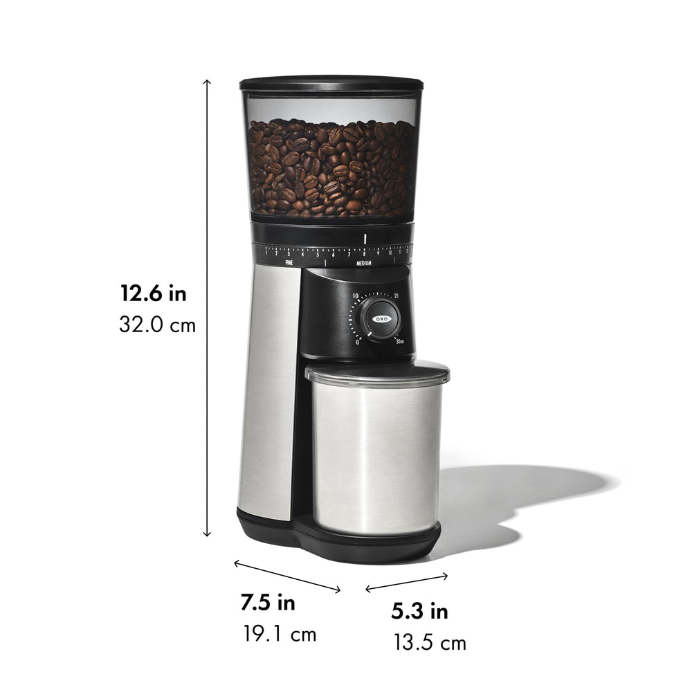 OXO Brew piezas removibles sobre la encimera para limpieza y mantenimiento fácil
