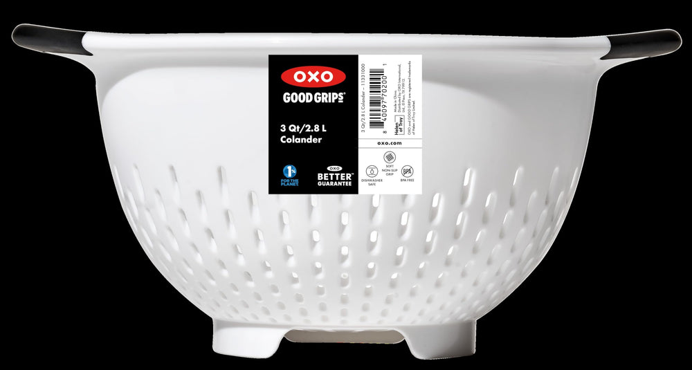 OXO asas antideslizantes en primer plano proporcionando agarre seguro